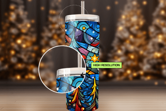 Rotating tumbler mockup