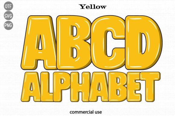Yellow Font