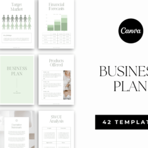 Business Plan Canva Template