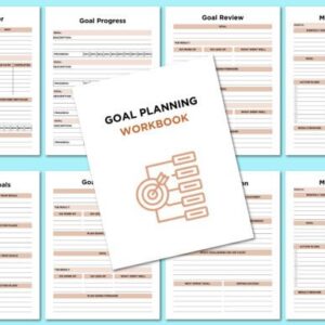 Goal Planning Workbook Canva