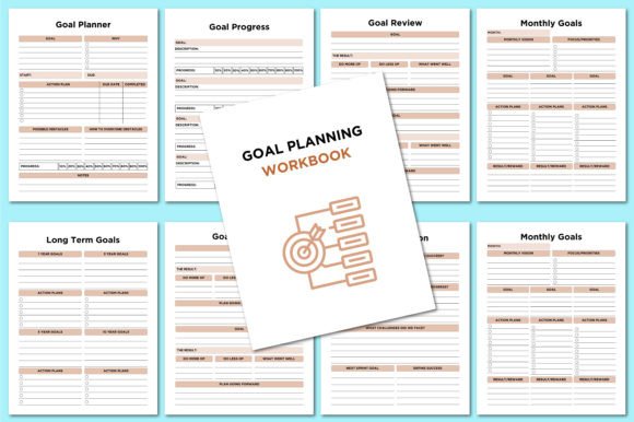 Goal Planning Workbook Canva