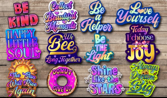 Inspirational and Motivational Stickers