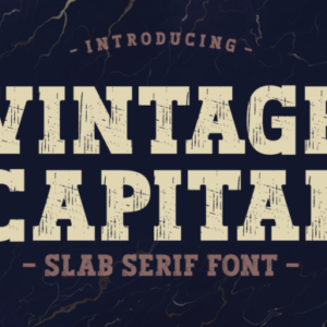 Vintage Capital Font