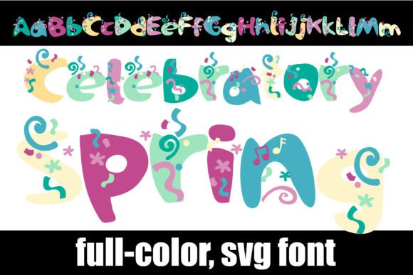 Celebratory Spring Font