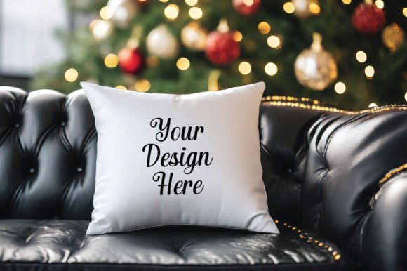 Christmas Pillow Mockup Bundle