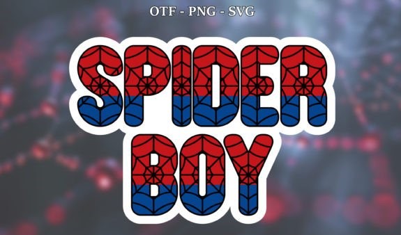 Spider Boy Font
