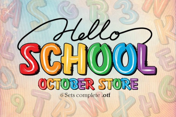 Hello School Font