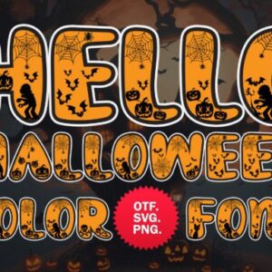 Hello Halloween Font