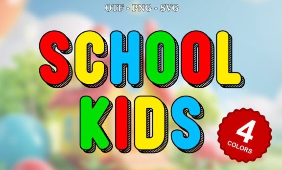 School Kids Font