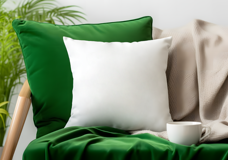 St Patrick's Pillow Mockup Bundle