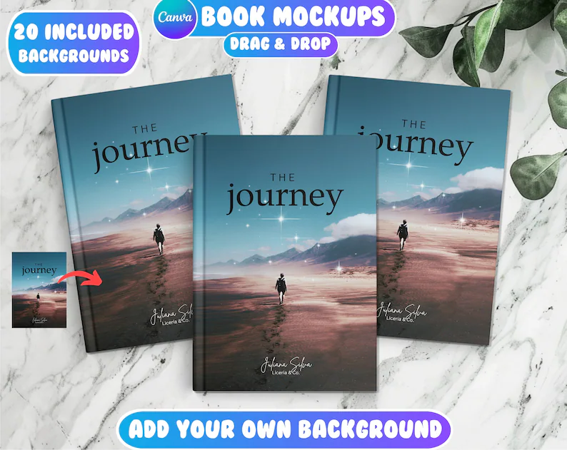 MOCKUP SCENE Book mockups - الصورة 2