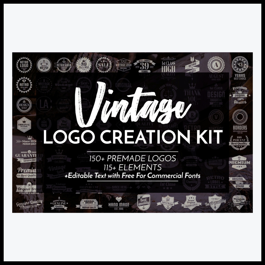 Vintage Logo Creation Kit