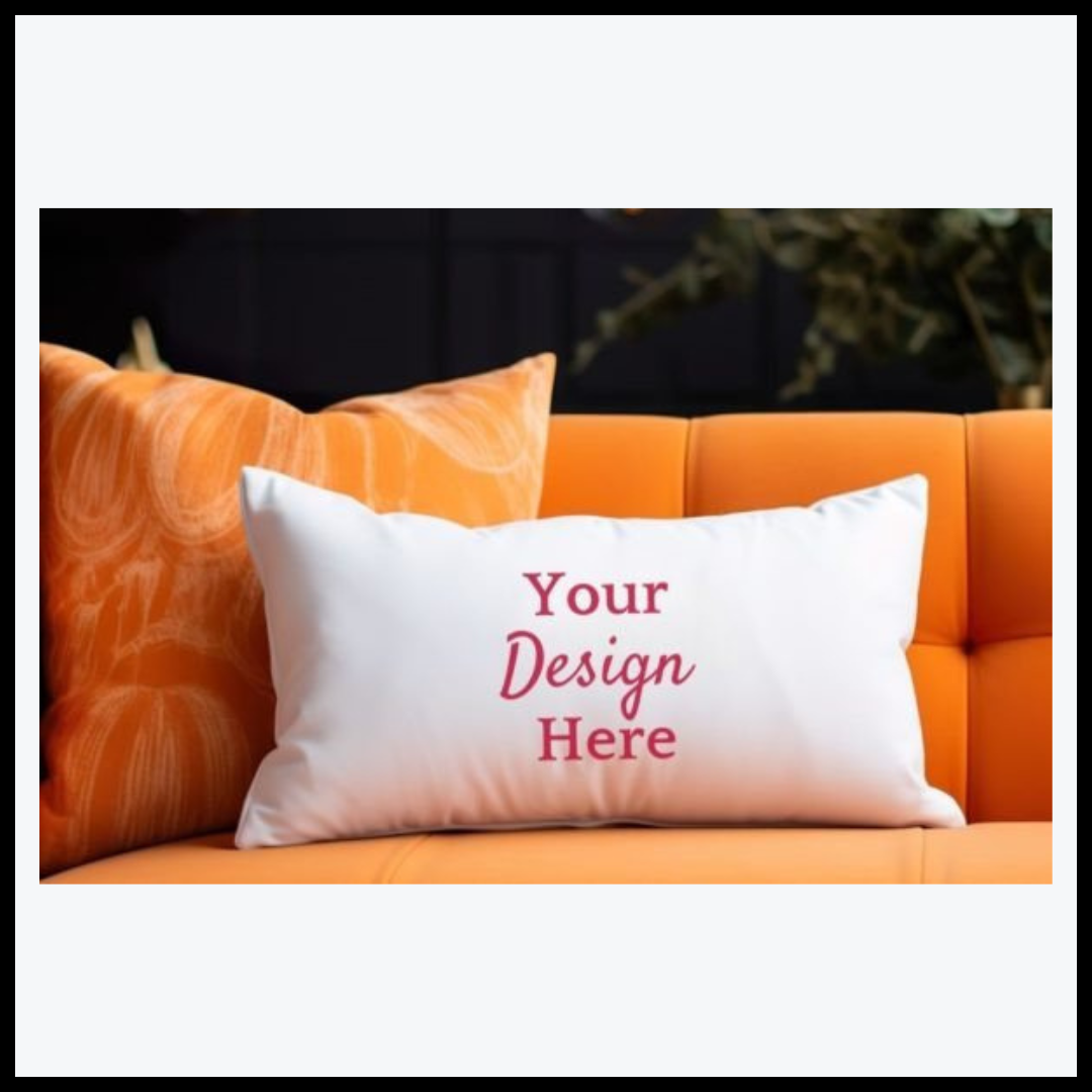 Pillow Mockup For Canva