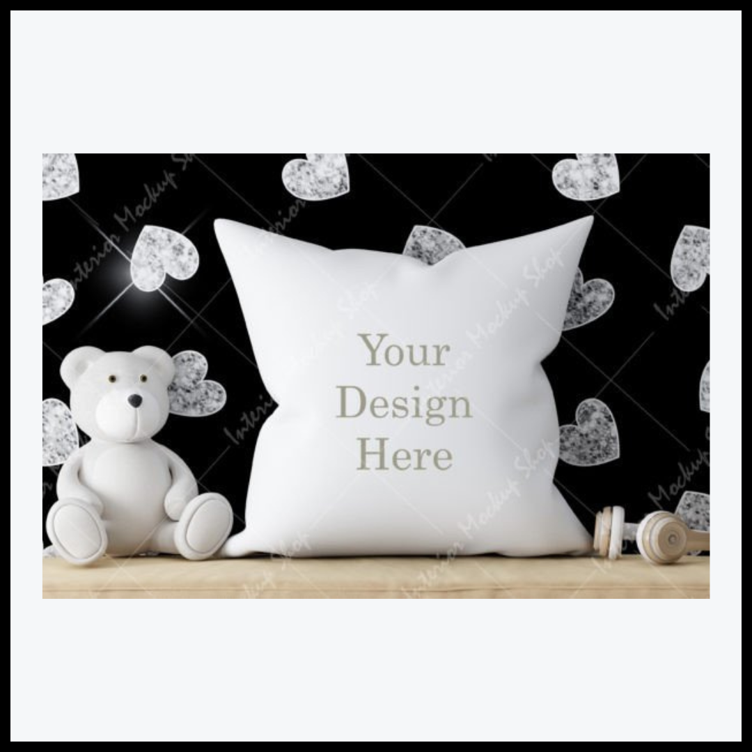 Pillow Mockup Kids